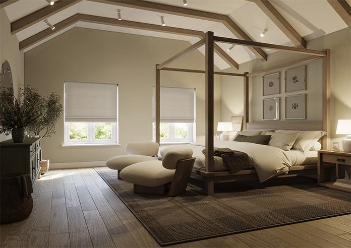 Laura Ashley Swanson, Natural - Roman Blind - Image 6
